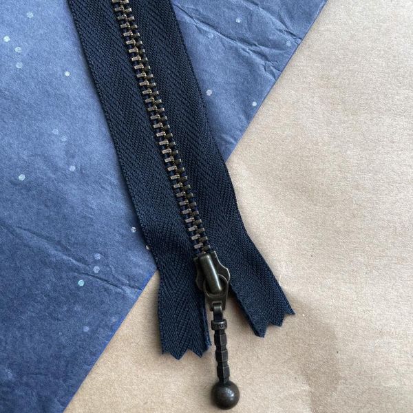 Hovedbilde Glidelås 14 cm - navy - PetiteKnit