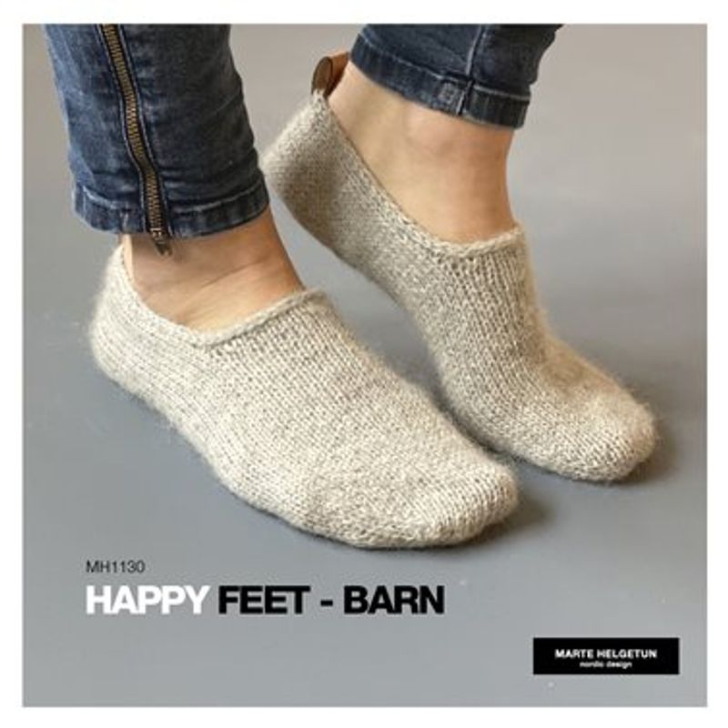 Mønster Happy Feet - Barn av Marte Helgetun