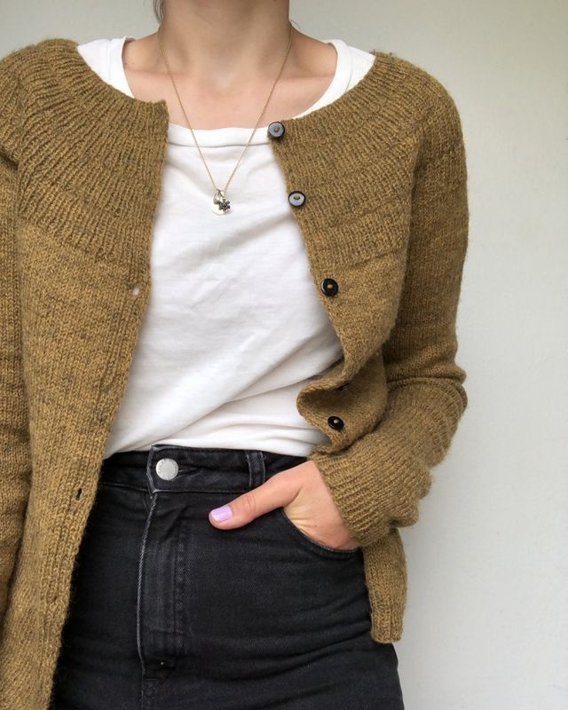 Mønster Ankers cardigan - my size Petiteknit