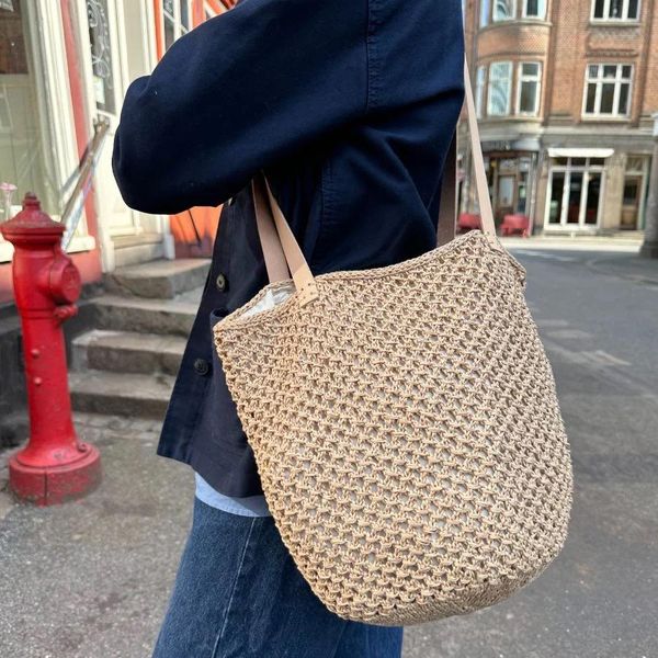 Hovedbilde For til veske 80 cm-rund bunn-natur- PetiteKnit