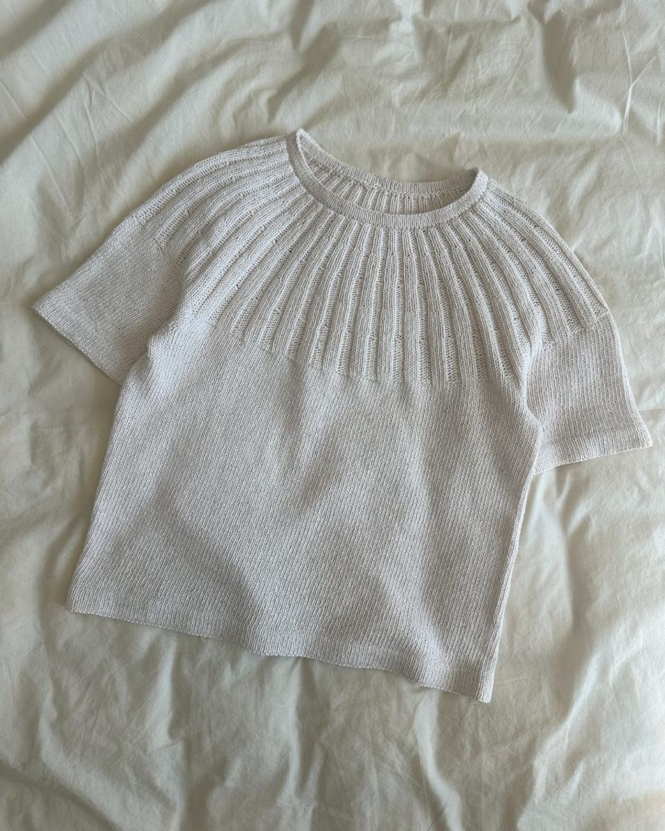 Garnpakke Sunday tee i Merci Filcolana - PetiteKnit