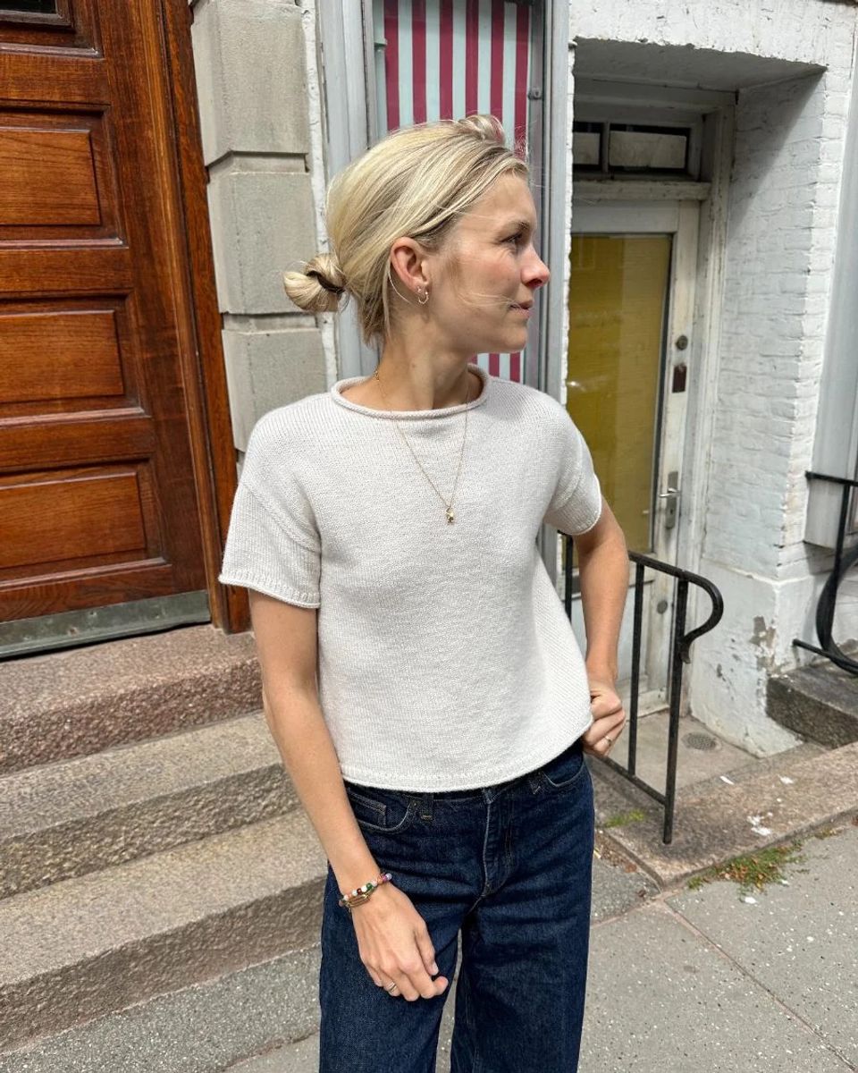 Garnpakke cloud tee PetiteKnit