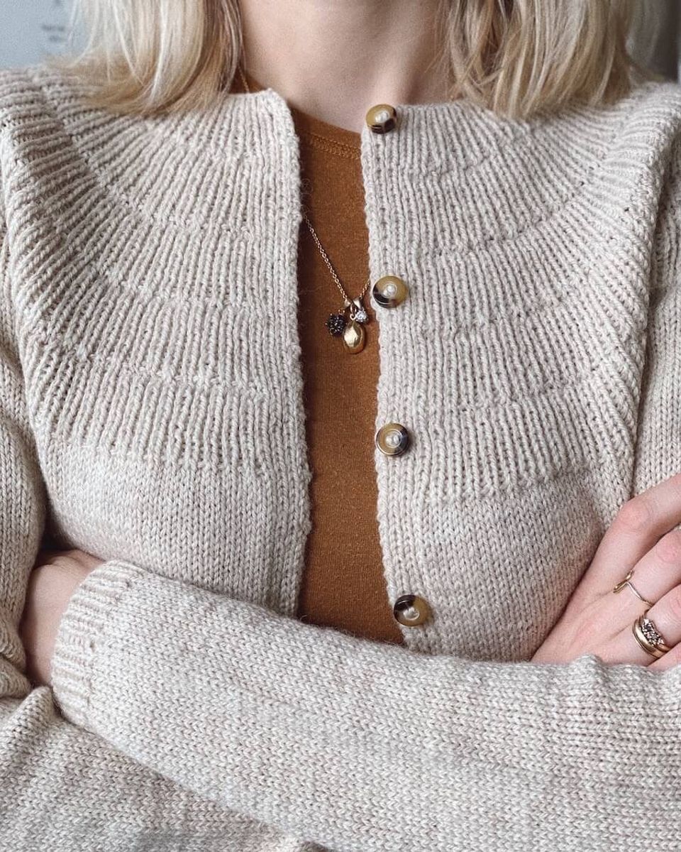 Garnpakke Ankers cardigan-my size PetiteKnit