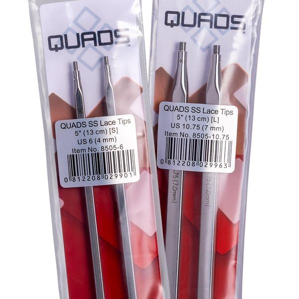 Hovedbilde Quads SS lace tips 10 cm -firkantede- ChiaoGoo