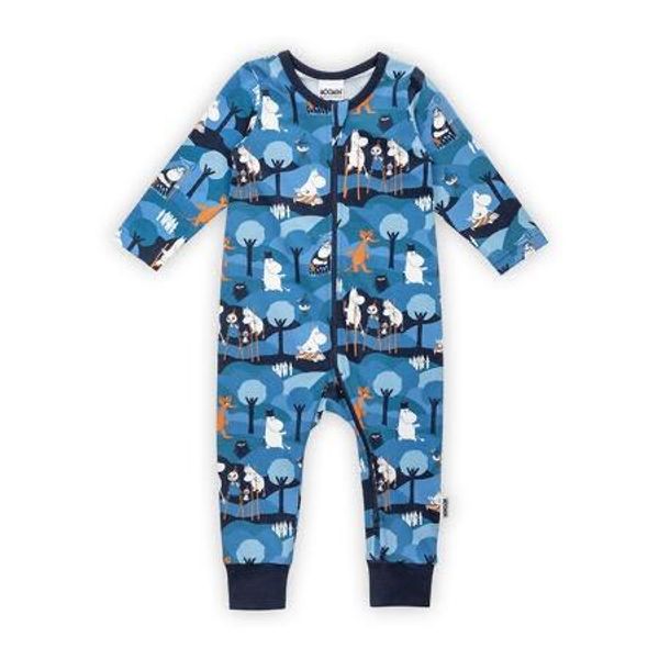 Hovedbilde Mummi pyjamas - eventyr blå babyklær fra mummi