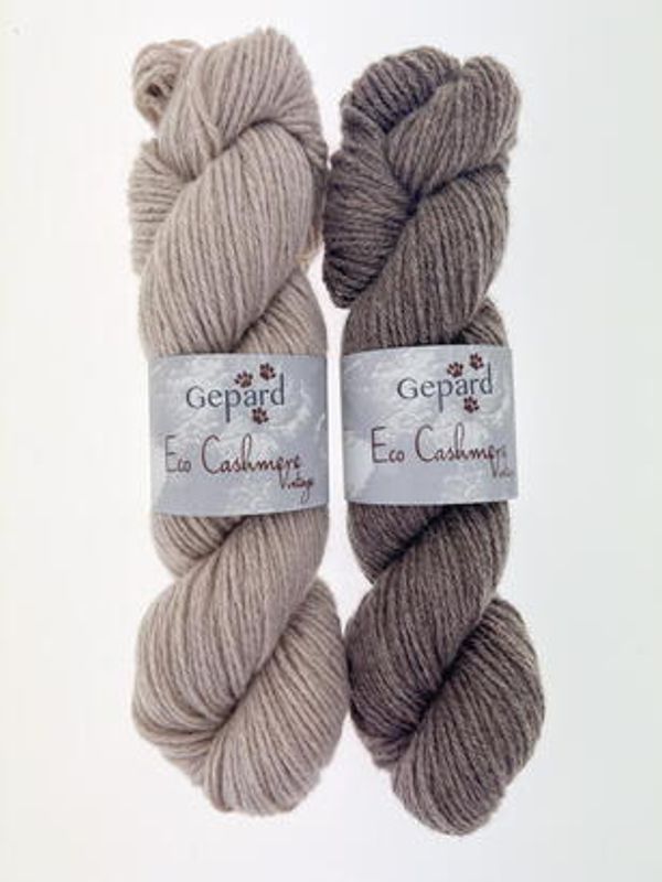 Eco-cashmere Vintage Gepard garn