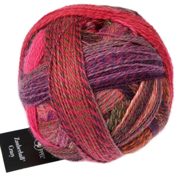 Hovedbilde Crazy 2631 italien sunset Zauberball garn