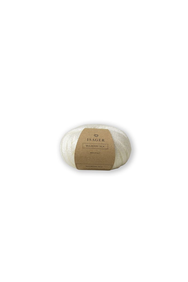 Mulberry Silk Isager garn