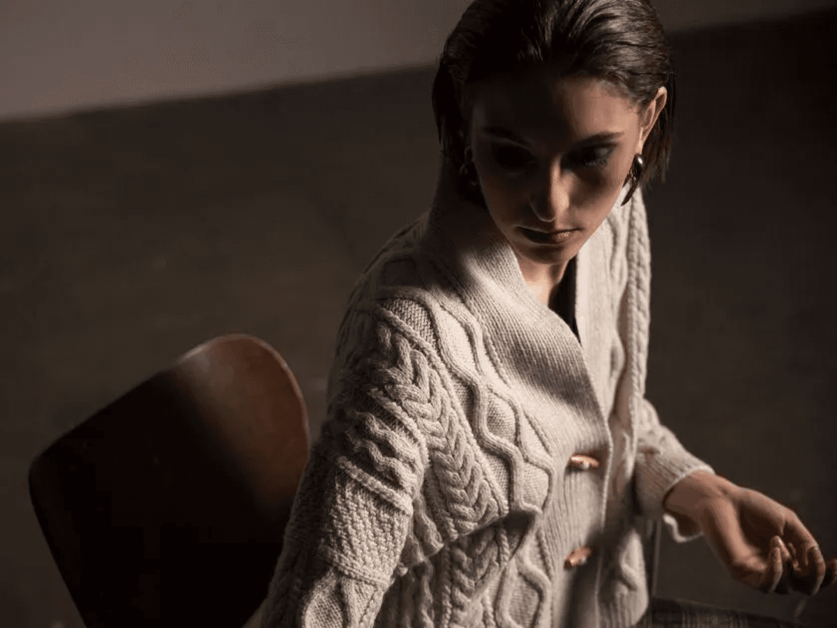Garnpakke Ficherman Cardigan fra Filcolana - design Sanastrik