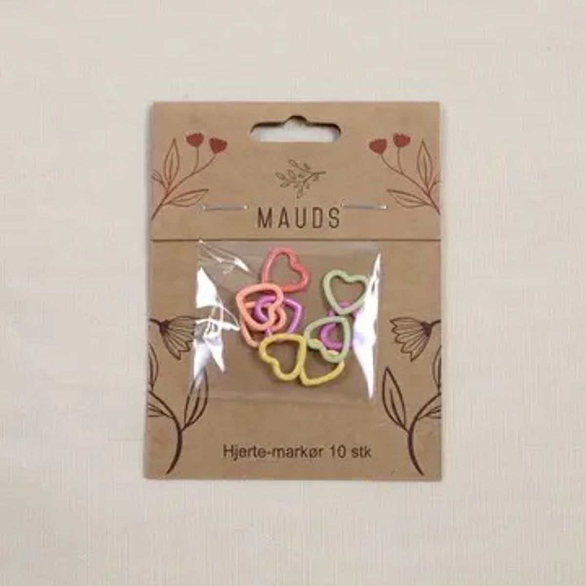 Hjertemarkører lukket variant pk.a 10 stk.