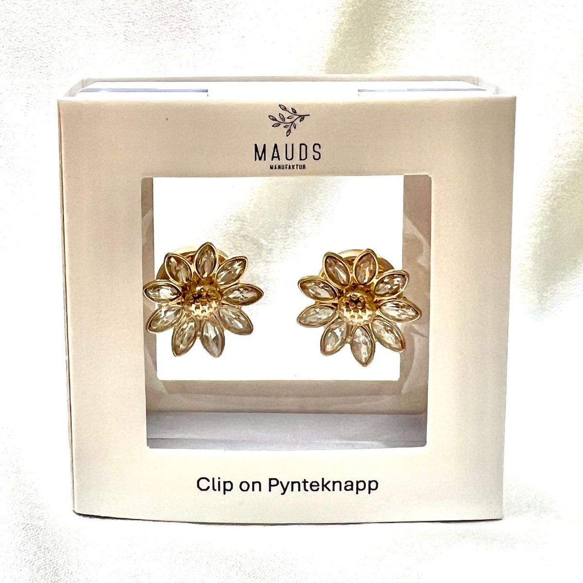 Clip on pynteknapper f - pk.2 stk.