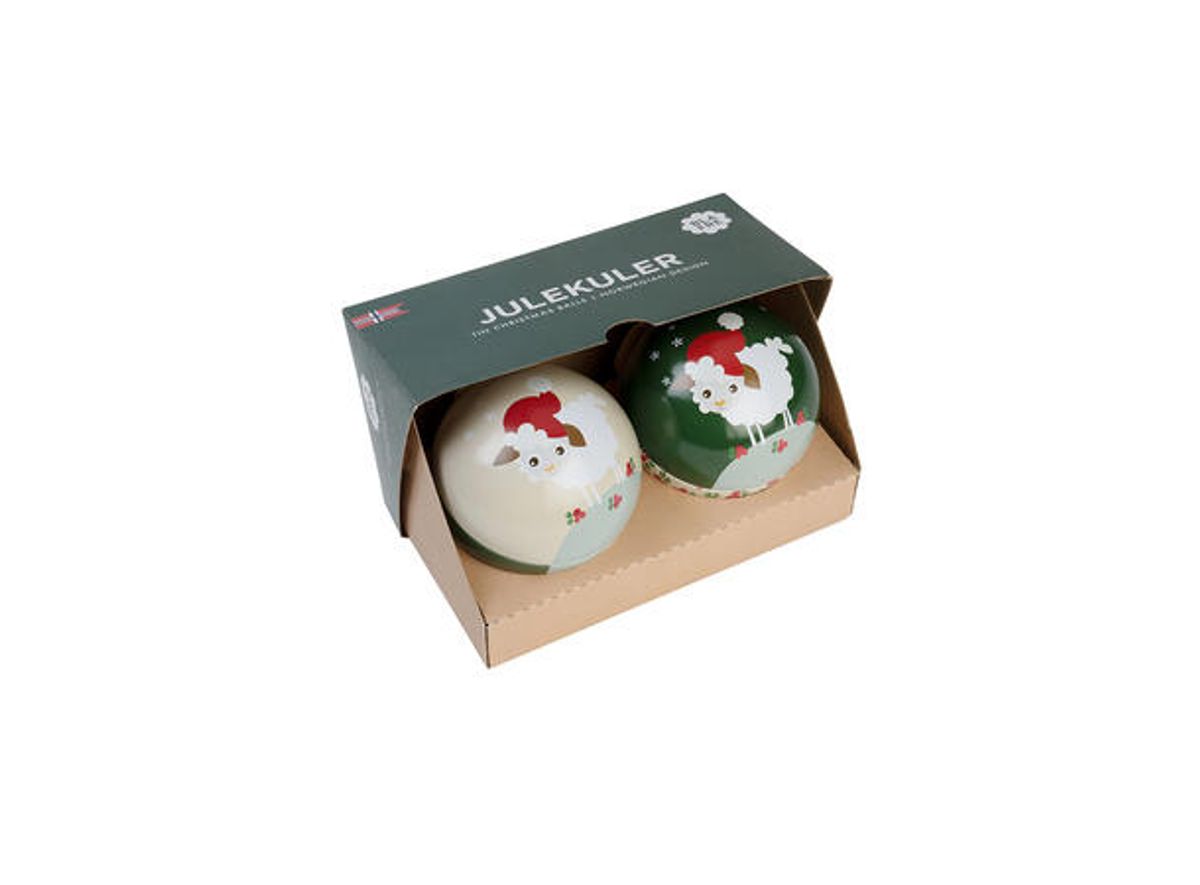 Blafre julekuler - lam og tyttebær 2 pk.