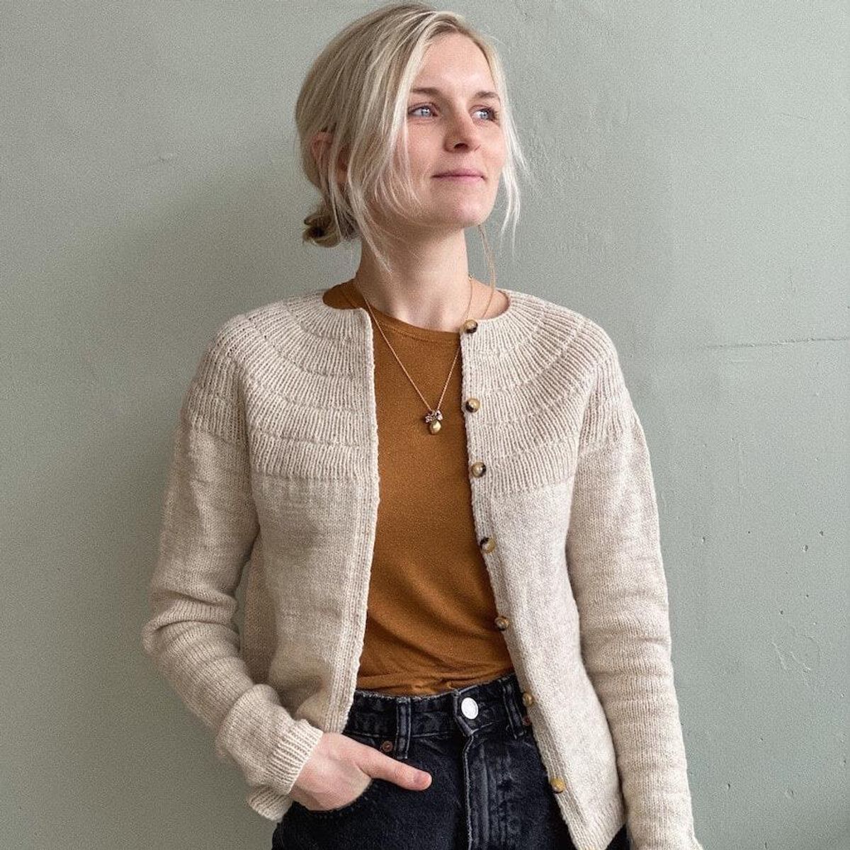 Garnpakke Ankers cardigan-my size PetiteKnit