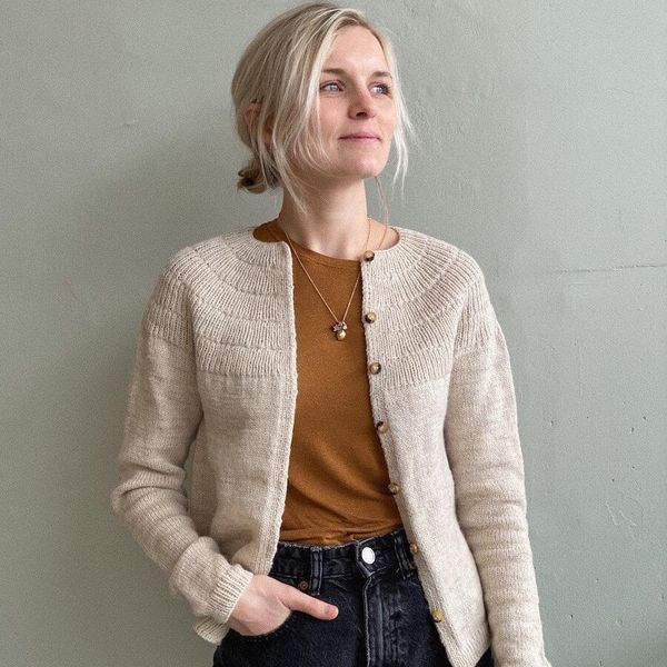 Hovedbilde Garnpakke Ankers cardigan-my size PetiteKnit