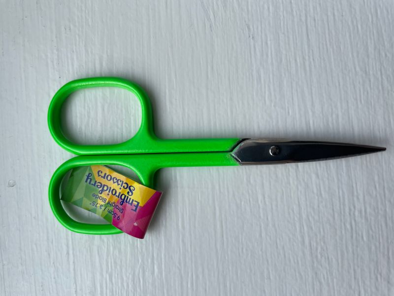 Broderisaks neon