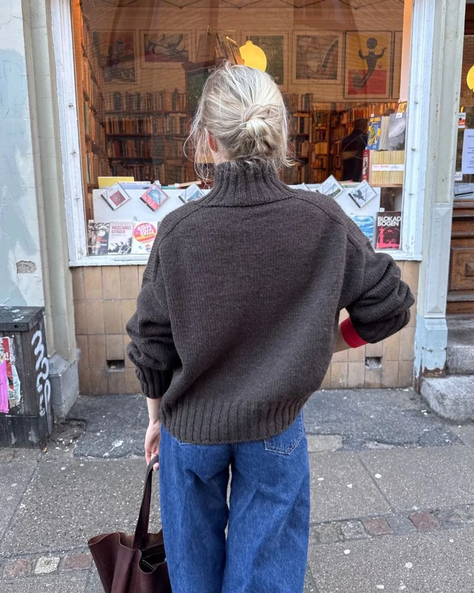 Mønster Hannah sweater o-neck Petiteknit