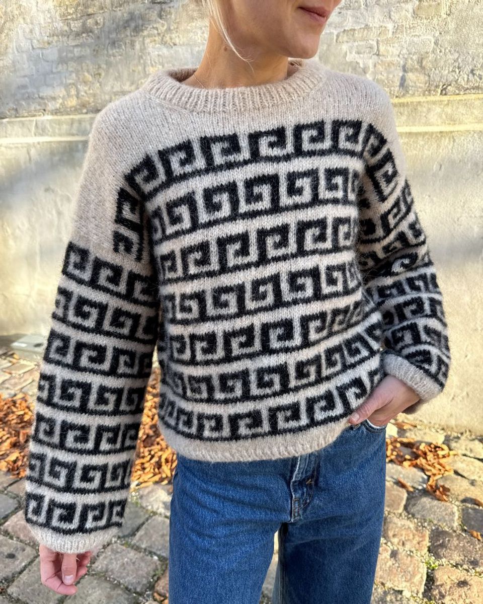 Garnpakke Athene sweater PetiteKnit